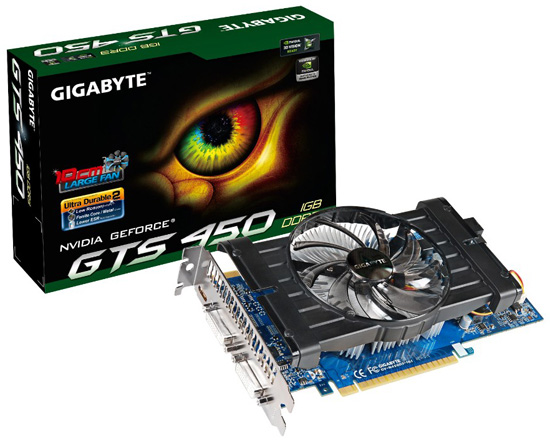 GIGABYTE GV-N450D3-1GI GIGABYTE GV-N450D3-1GI